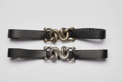 Flavia Palombo's handcrafted belts from Naples to the Coin windows