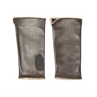 Manicotti medi neri piping dorato