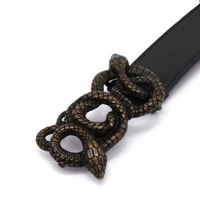 Studded Snake Belt
